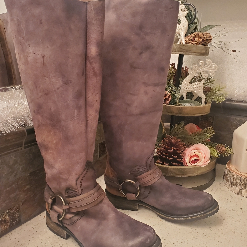 Judgment Tall Leather Boots